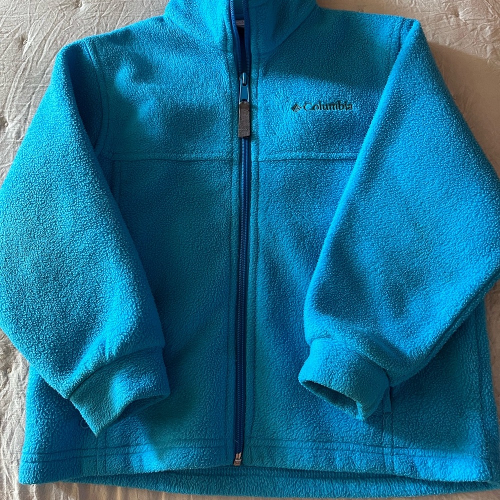 Columbia Vibrant Blue Fleece Jacket